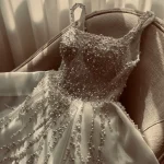 لباس عروس مروارید